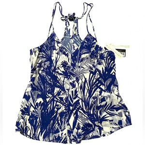 Womens Lovestitch Printed Tie Back Cami Tank Top New with Tags size M